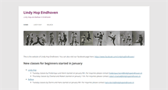 Desktop Screenshot of lindyhopeindhoven.nl